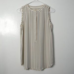 Anne Taylor LOFT Striped Blouse